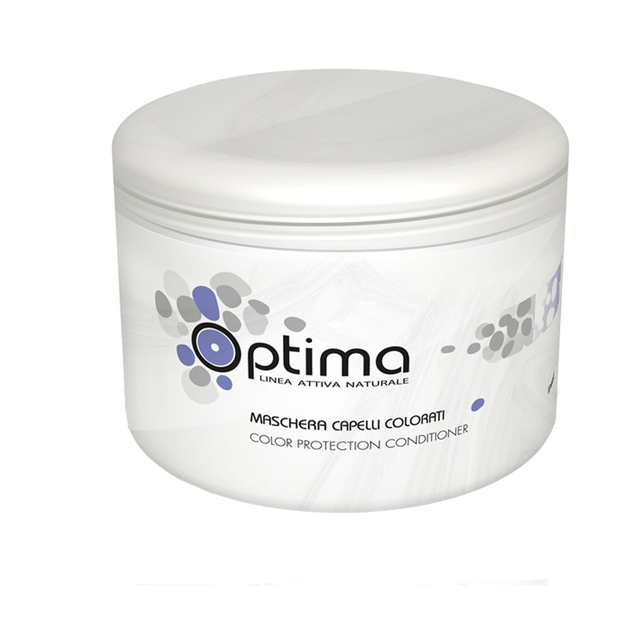 ماسک مغذی و محافظ موهای رنگ شده اپتیما مدل color protection mask حجم 500 میل