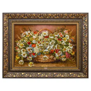 تابلو فرش دستباف سرزمین فرش کد TDJ-8567