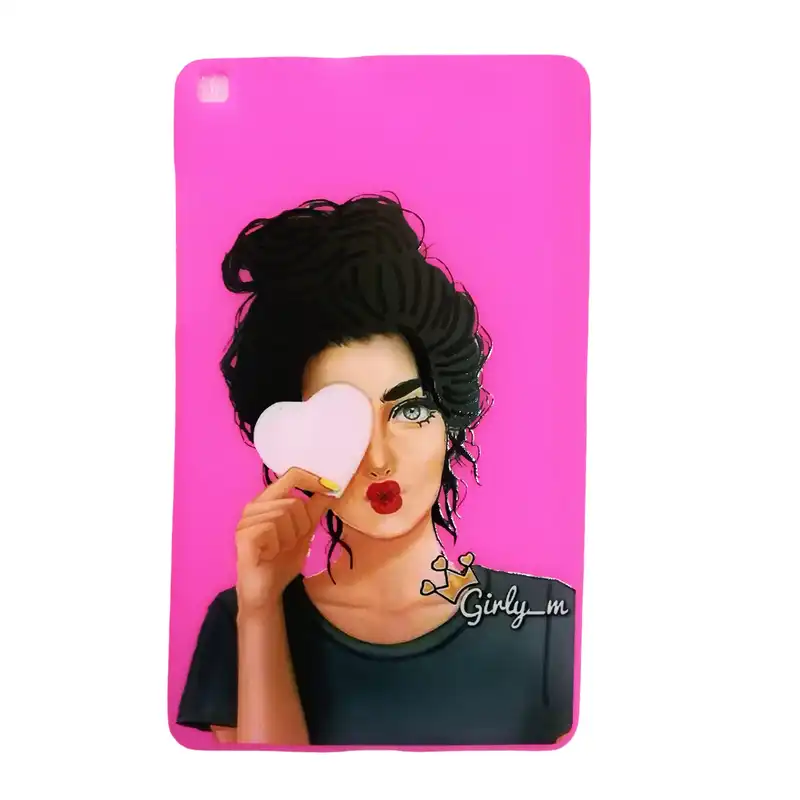 کاور طرح GIRL مدل GL-10 مناسب برای تبلت سامسونگ Galaxy Tab A 8.0 2019 T295 / T290