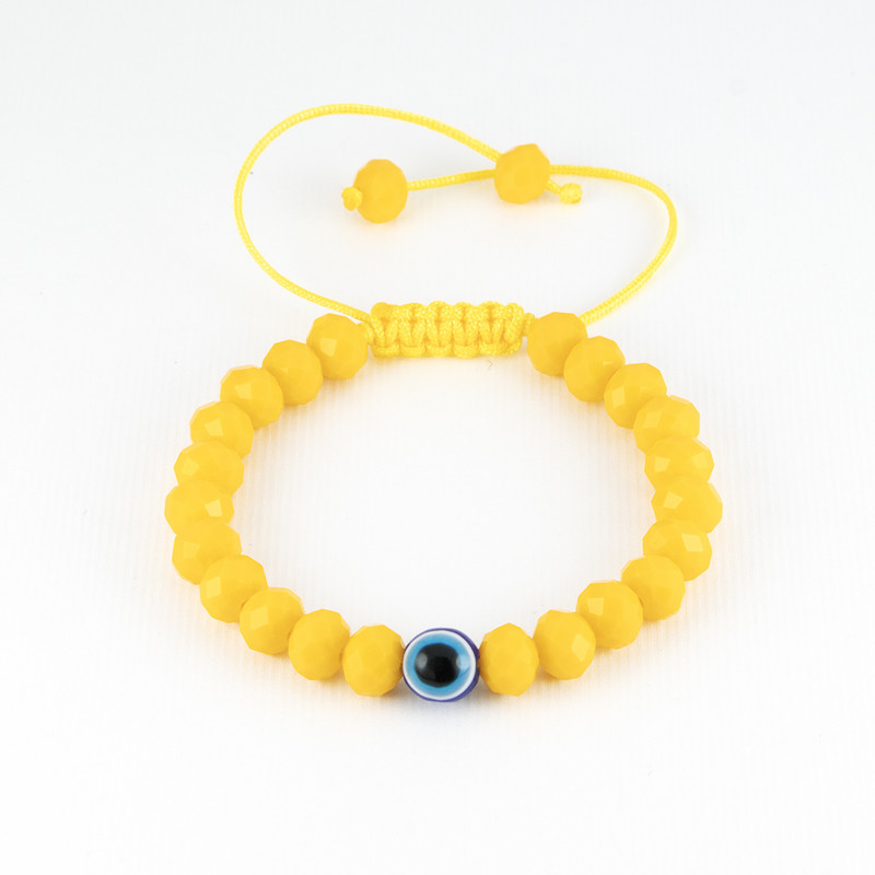 دستبند مدل کریستال چشم نظر ZA-CCH01