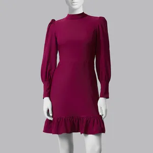 پیراهن یقه ایستاده زنانه ترندیول مدل 831636953