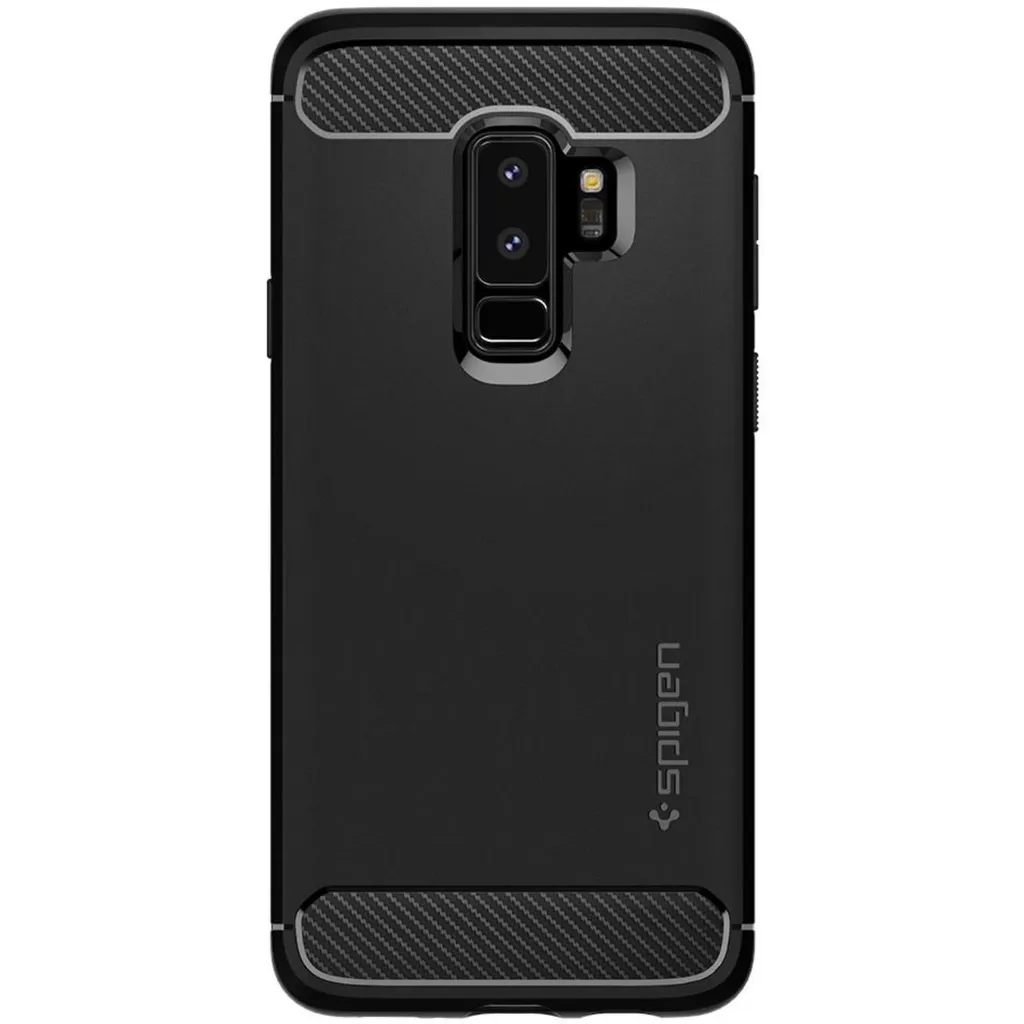 کاور اسپیگن مدل Case Rugged Armor مناسب برای گوشی موبایل سامسونگ Galaxy S9 Plus