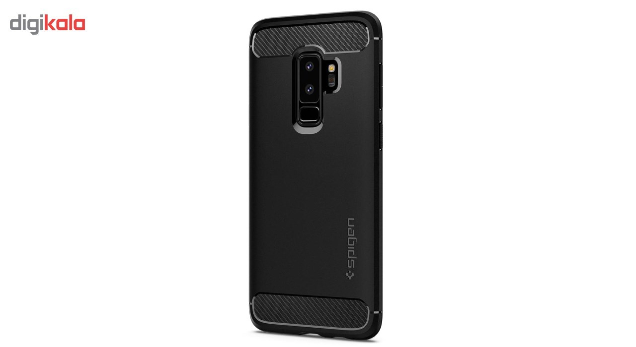 کاور اسپیگن مدل Case Rugged Armor مناسب برای گوشی موبایل سامسونگ Galaxy S9 Plus
