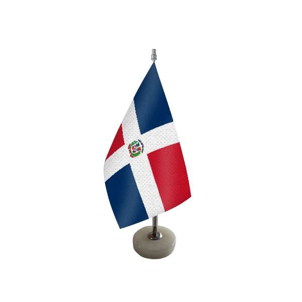 پرچم رومیزی مدل جمهوری دومینیکن