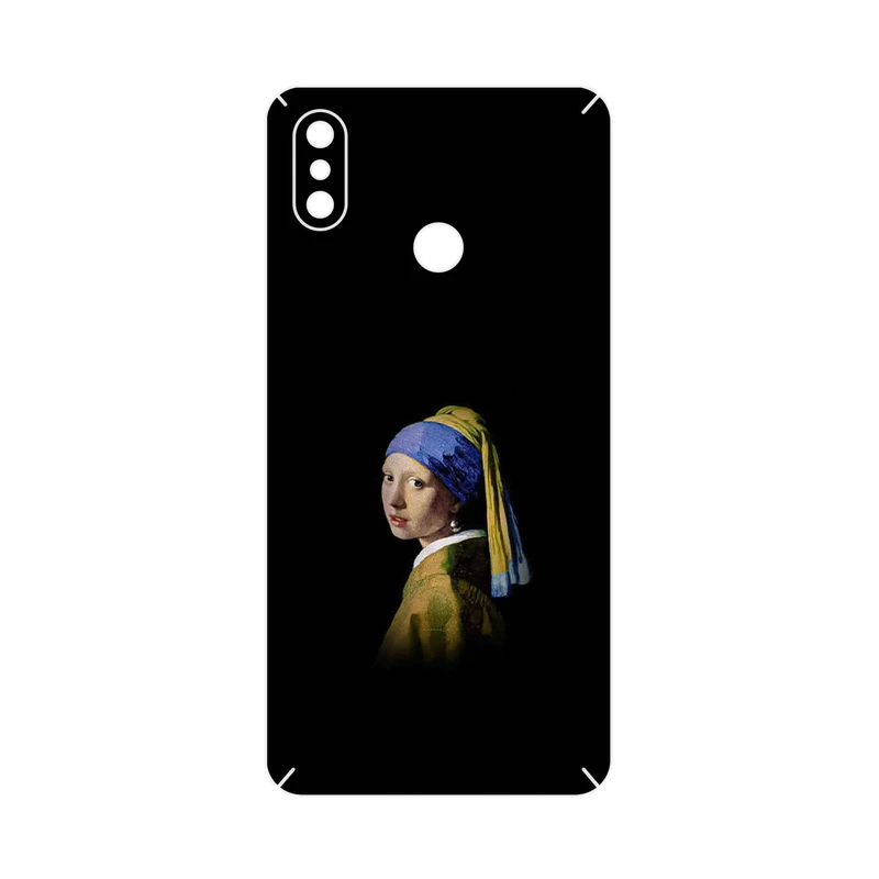 برچسب پوششی ماهوت مدل Girl with a Pearl Earring of Vermeer مناسب برای گوشی موبایل شیائومی Mi Max 3