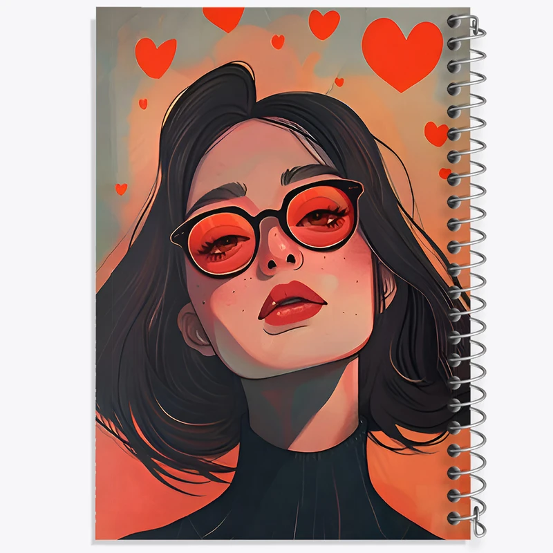 دفتر نقاشی 50 برگ خندالو طرح دخترانه کد F6673