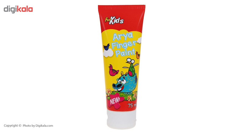 رنگ انگشتی 8 رنگ آریا مدل 7014 حجم 75 میلی لیتر