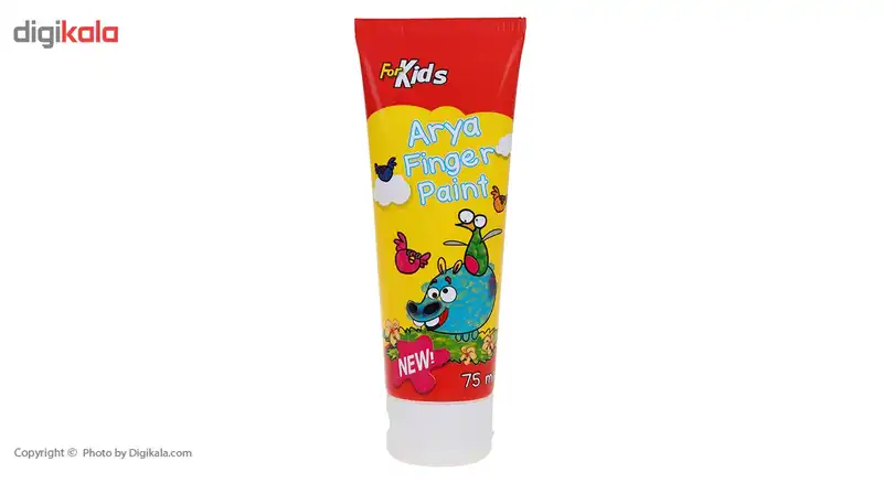 رنگ انگشتی 8 رنگ آریا مدل 7014 حجم 75 میلی لیتر