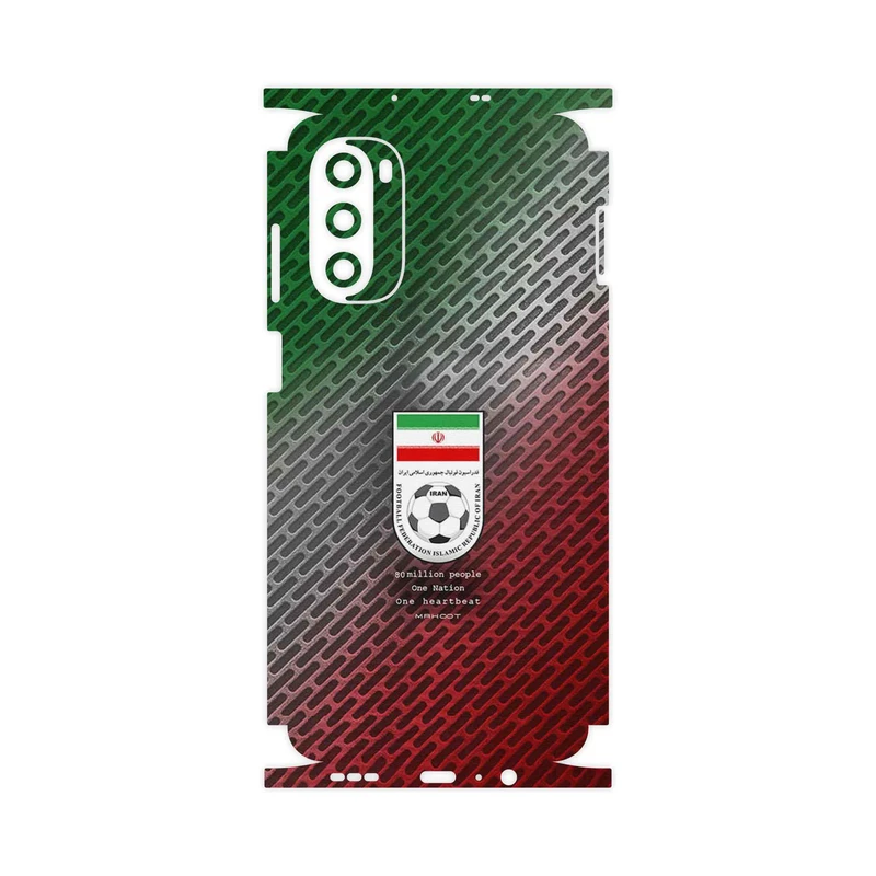 برچسب پوششی ماهوت مدل Iran_National_Football_Team-FullSkin مناسب برای گوشی موبایل موتورولا Moto G52