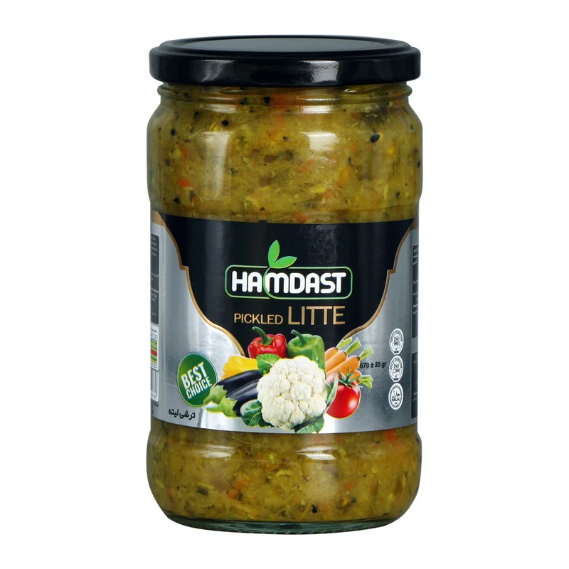 ترشی لیته همدست - 700 گرم