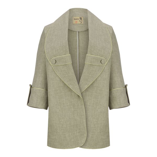 مانتو زنانه السانا مدل شکوفان کد 205119