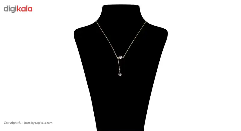 گردنبند طلا 18 عیار زنانه ماهک مدل MM0561
