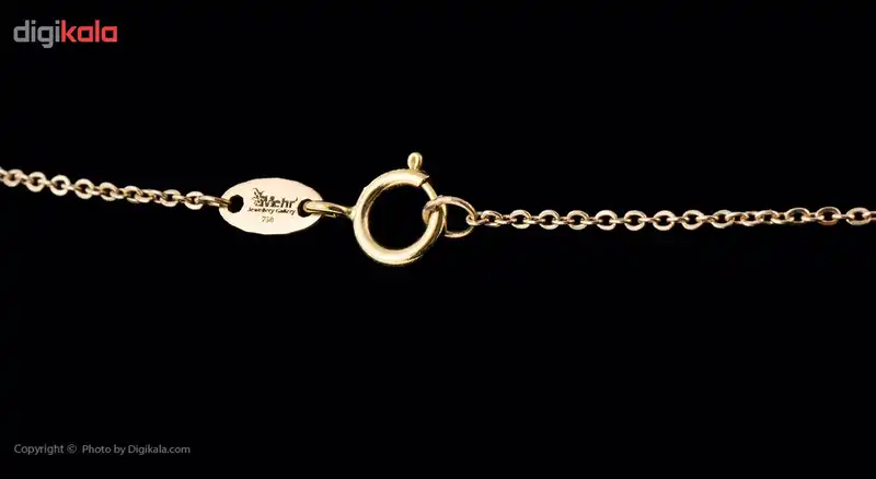گردنبند طلا 18 عیار زنانه ماهک مدل MM0561