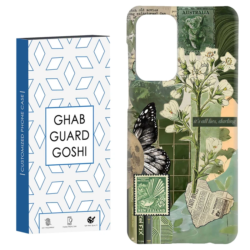کاور قاب گارد گوشی طرح  گل کد Dimo-677 مناسب برای گوشی موبایل سامسونگ Galaxy A52 / a52s