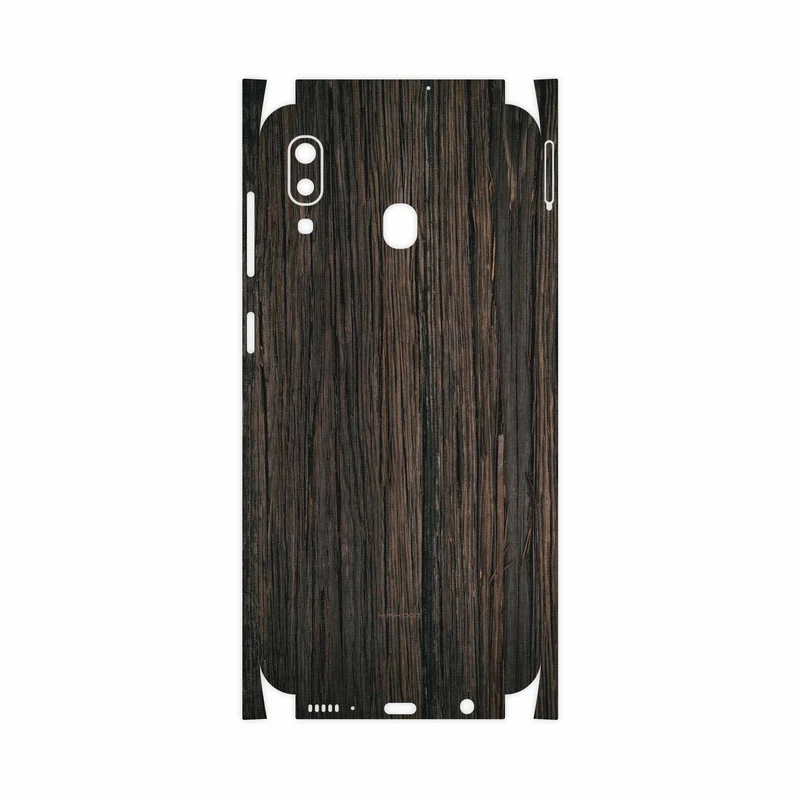 برچسب پوششی ماهوت مدل Burned Wood-FullSkin مناسب برای گوشی موبایل سامسونگ Galaxy A30