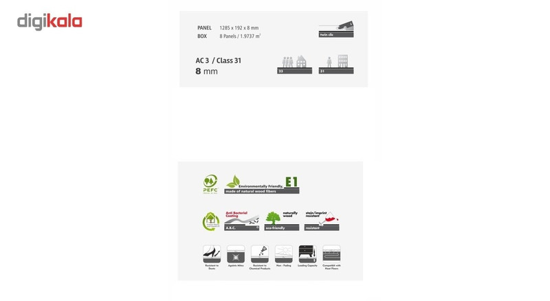 پارکت لمینیت گرین هوم آلمان مدل G313