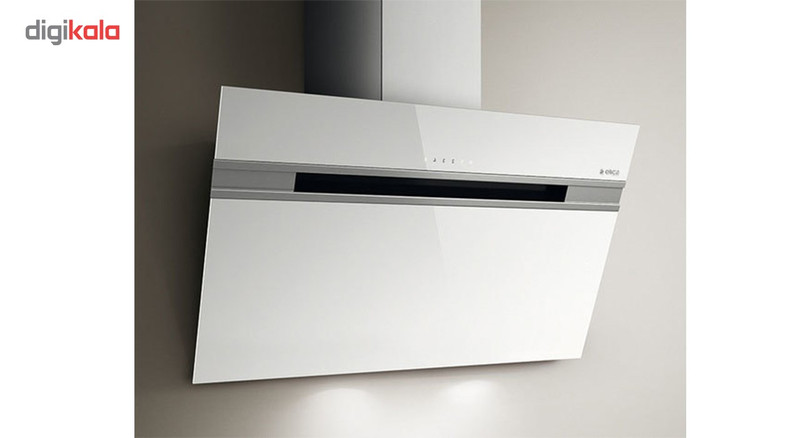 هود الیکا مدل Stripe lux شومینه ای سایز 90