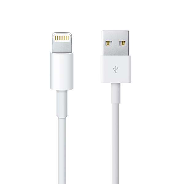 کابل تبدیل USB به لایتنینگ مدل MD819ZM/A طول 2 متر