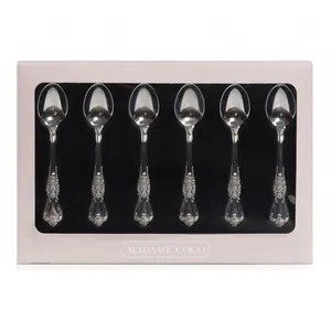 قاشق چای خوری مادام کوکو مدل 1KCAYK0022 بسته 6 عددی
