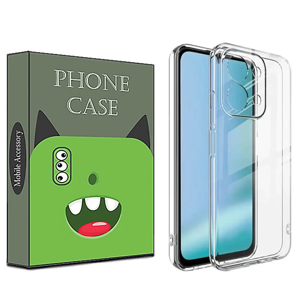 کاور فون کیس مدل CLR مناسب برای گوشی موبایل شیائومی Redmi 15C/POCO C85