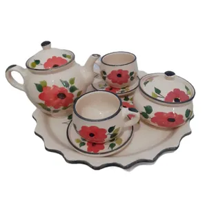 سرویس چای خوری ۵ پارچه کد ۶۷۵