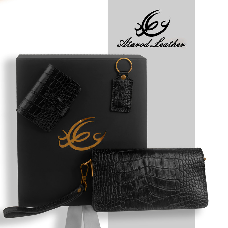 ست هدیه چرم عطارد مدل A36