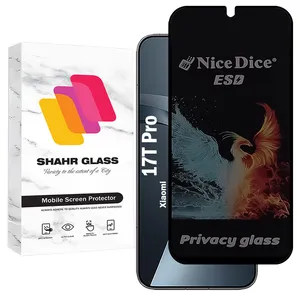 Shahr Glass SND7 Privacy Screen Protector Suitable For Xiaomi 17T Pro