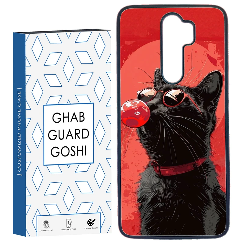 کاور قاب گارد گوشی طرح گربه کد TPU-296 مناسب برای گوشی موبایل شیائومی Redmi Note 8 pro