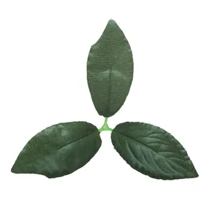 گل مصنوعی مدل برگ رز بسته 10 عددی