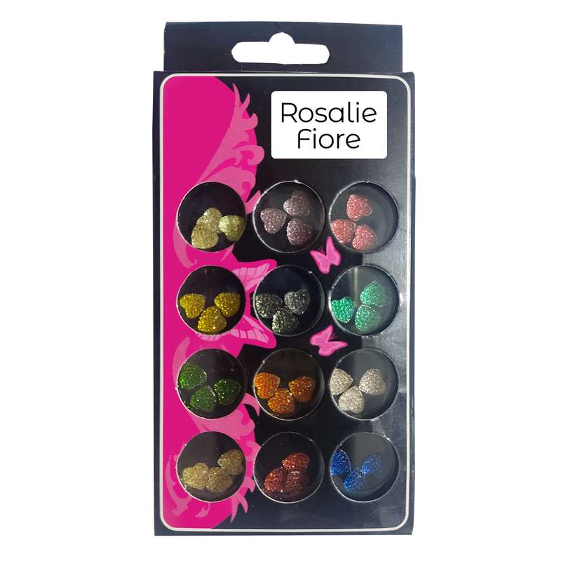 نگین ناخن رزالی فیوره مدل RF002 بسته 36 عددی