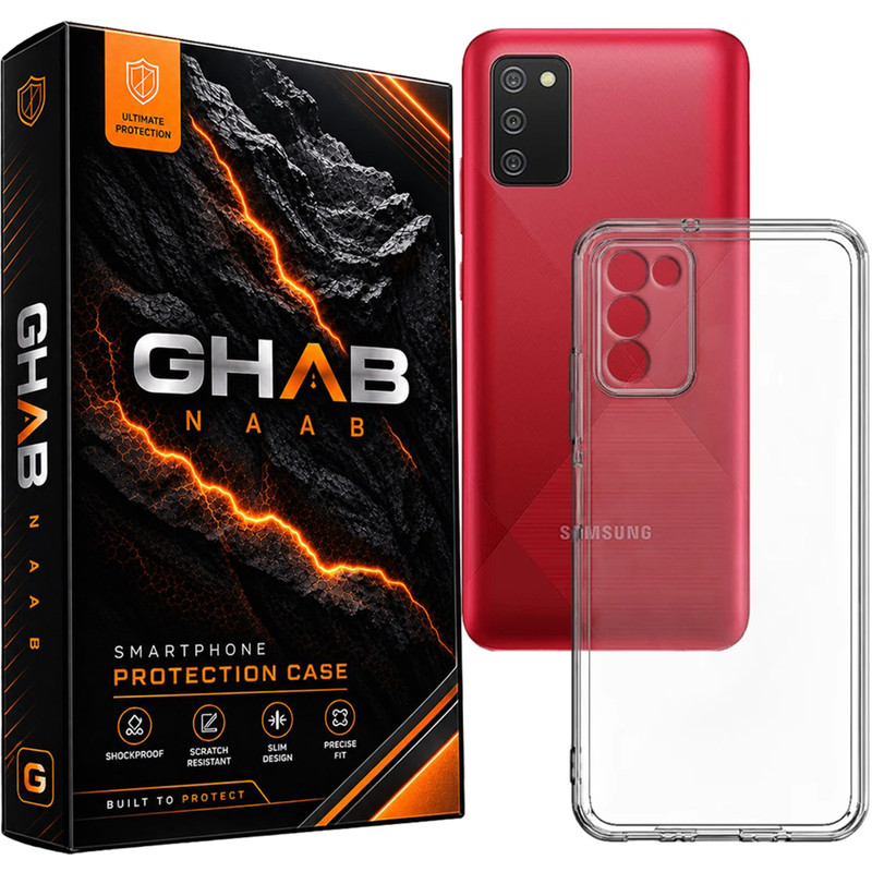 کاور قاب ناب مدل ژله ای مناسب برای گوشی موبایل سامسونگ Galaxy A03s