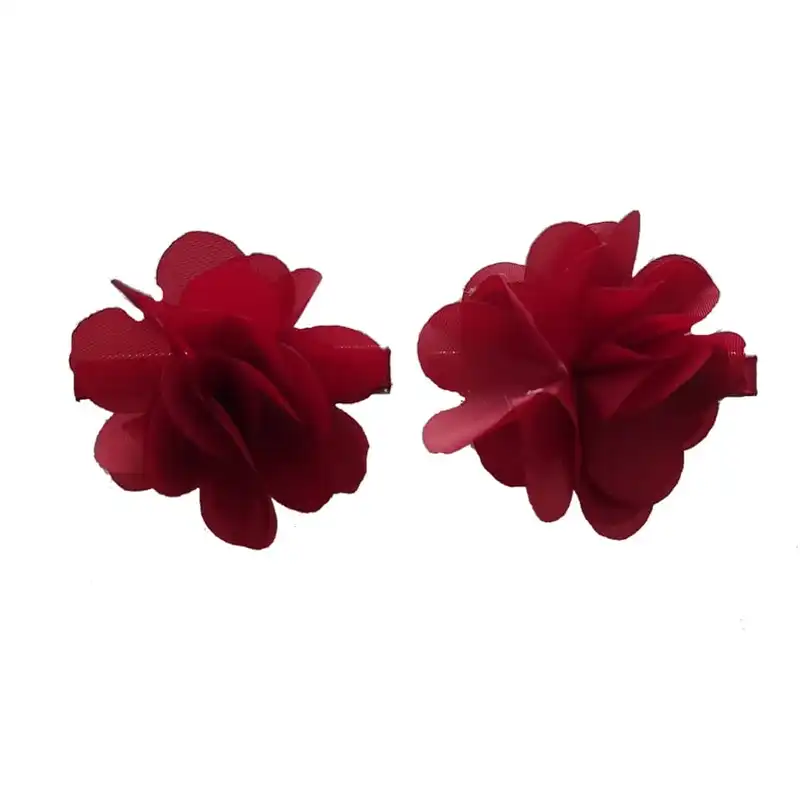 ست تل و گیره مو دخترانه مدل گل رز