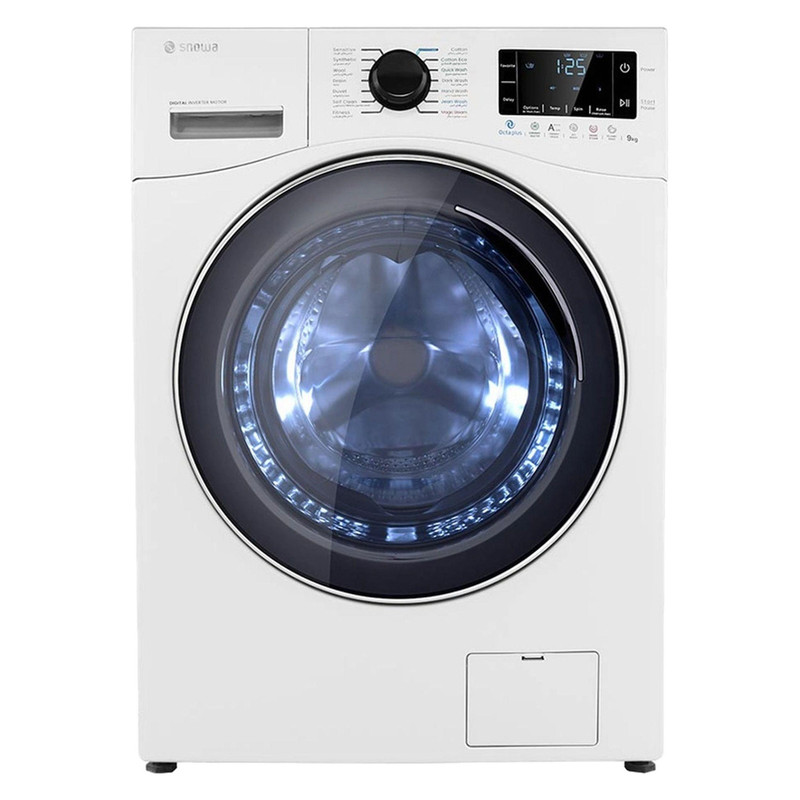 ماشین لباسشویی اتوماتیک اسنوا مدل SWM-E92W ظرفیت 9 کیلوگرم