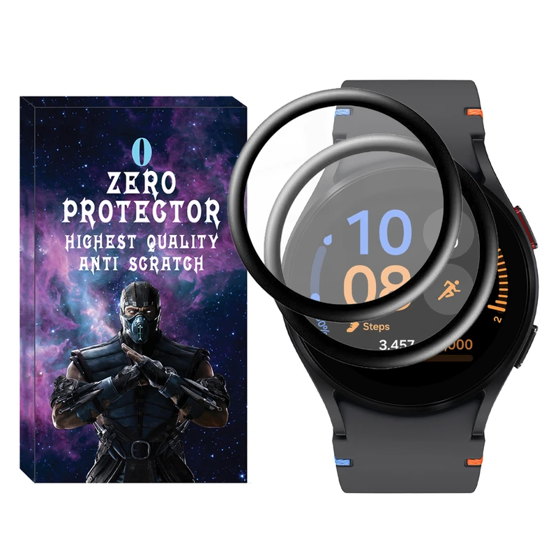 محافظ صفحه نمایش نانو زیرو مدل Pmma-ZR مناسب برای ساعت هوشمند سامسونگ Galaxy Watch FE بسته دو عددی