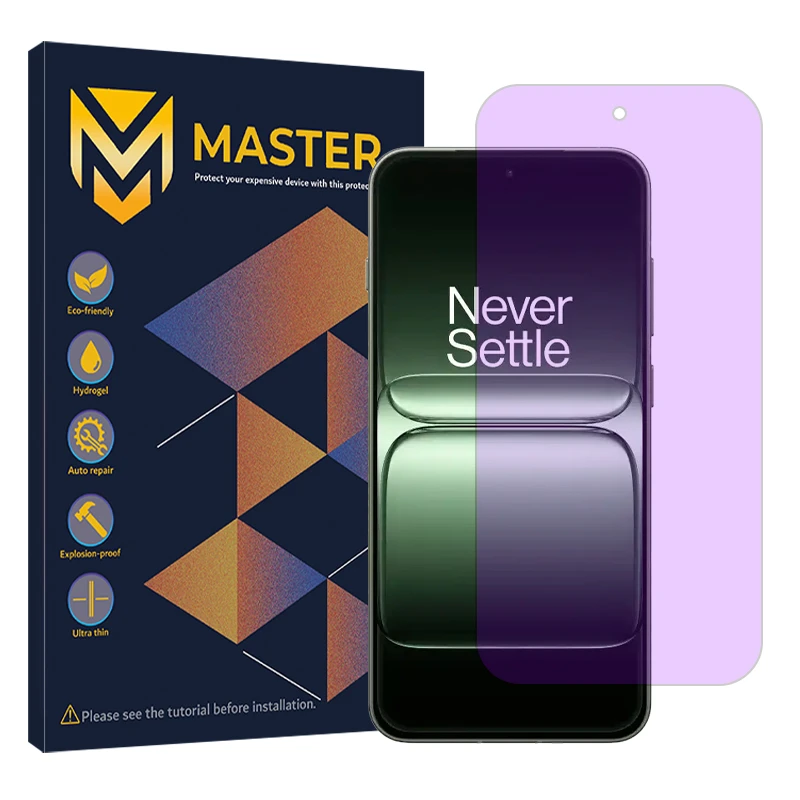 محافظ صفحه نمایش آنتی پرپل مستر مدل Eye Care مناسب برای گوشی موبایل وان پلاس 13s 