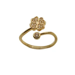 انگشتر زنانه مون رِی مدل Flowers کد 248