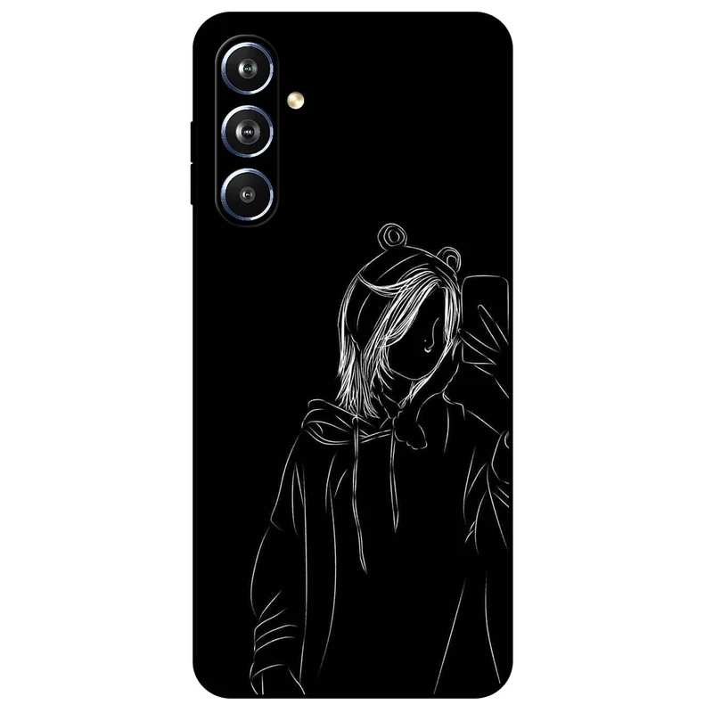 کاور مگافون طرح دخترانه مدل 1841 مناسب برای گوشی موبایل سامسونگ Galaxy F54 / M54