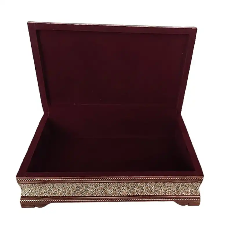 جعبه قرآن خاتم کاری کد 172