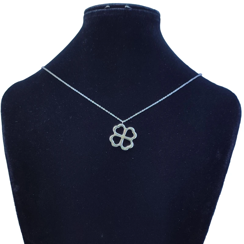 گردنبند زنانه مدل گل شبدر VGST007 CLOVER