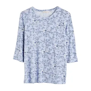 بلوز آستین سه ربع زنانه ال سی وایکیکی کد E7