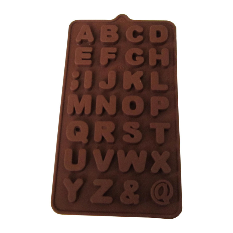 قالب شکلات مدل حروف انگليسي 2