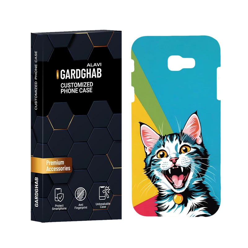 کاور گارد قاب علوی مدل هنری مناسب برای گوشی موبایل سامسونگ Galaxy A720 / A7 2017