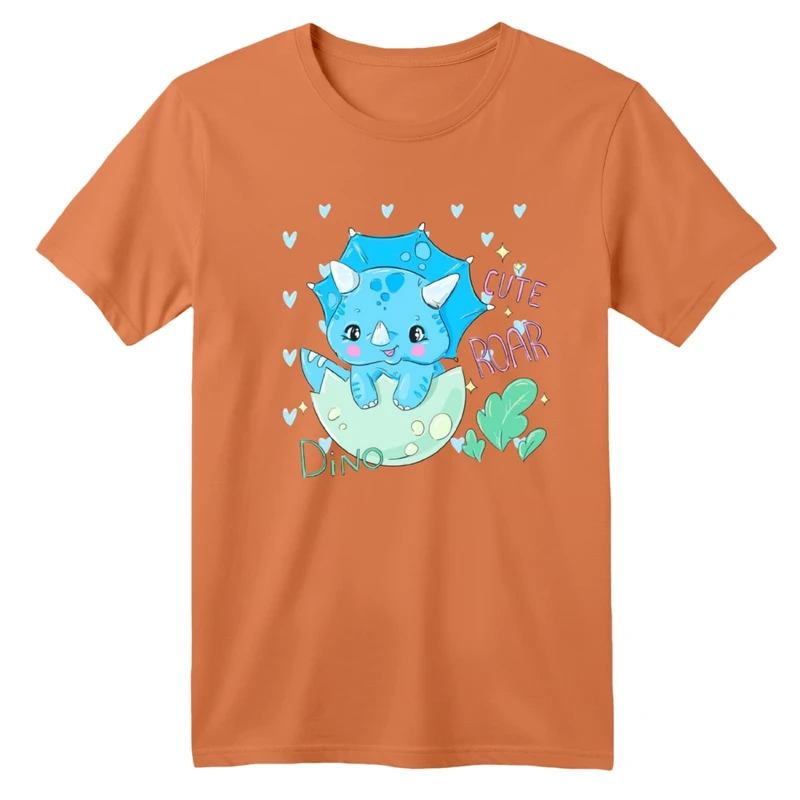 تی شرت آستین کوتاه بچگانه مدل دایناسور کد 3