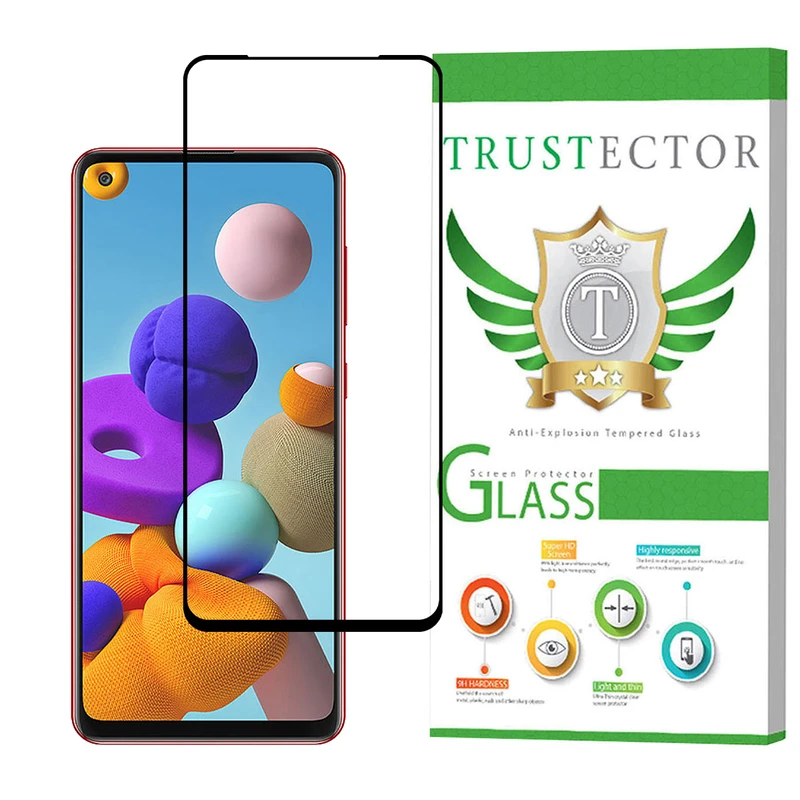 محافظ صفحه نمایش سرامیکی تراستکتور مدل CERAMT مناسب برای گوشی موبایل سامسونگ Galaxy A21s