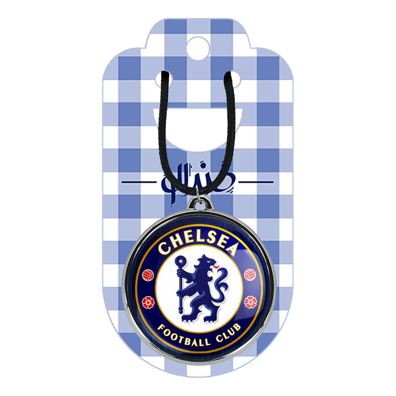 گردنبند خندالو مدل باشگاه چلسی Chelsea کد 2653726545
