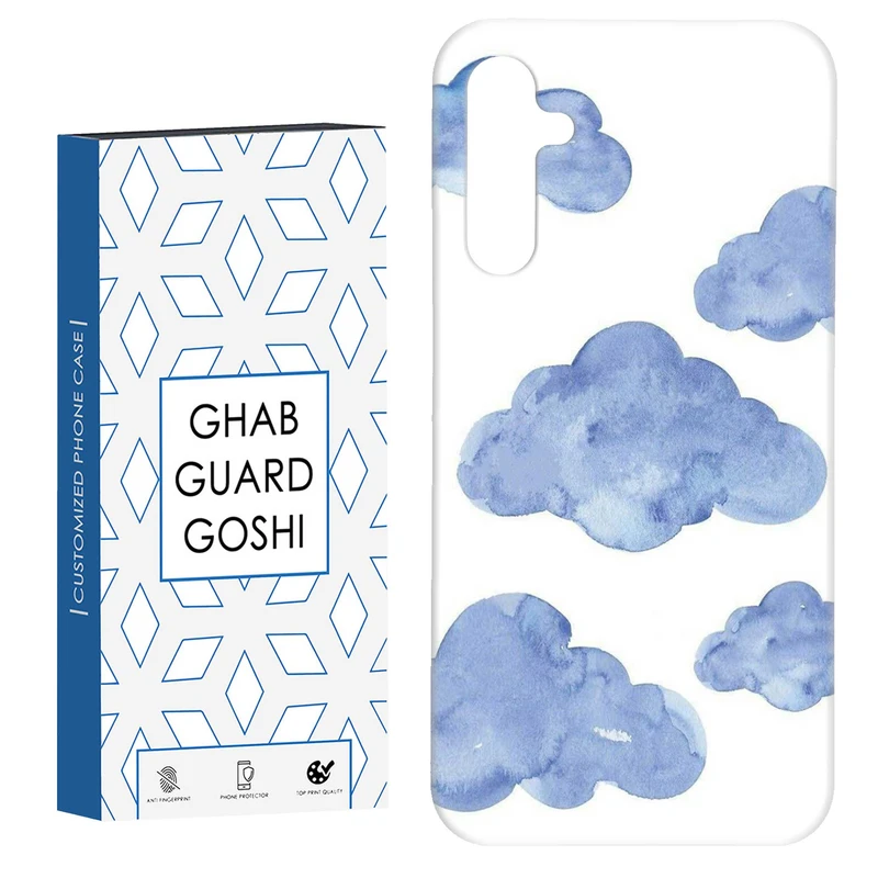 کاور قاب گارد گوشی طرح ابر کد Dimo-318 مناسب برای گوشی موبایل سامسونگ Galaxy A54