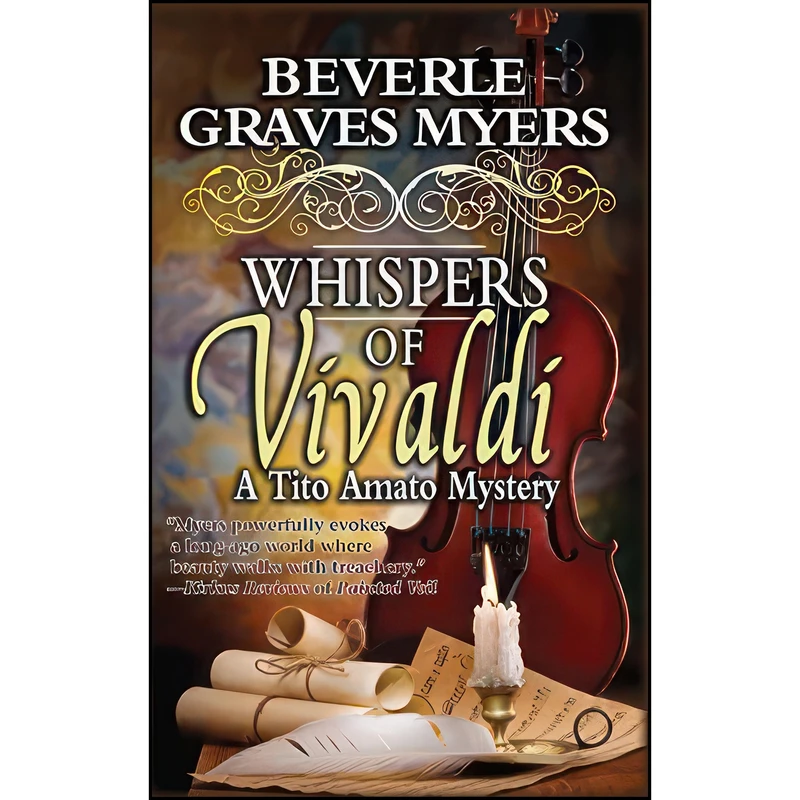 کتاب Whispers of Vivaldi  اثر Beverle Graves Myers انتشارات Poisoned Pen Press