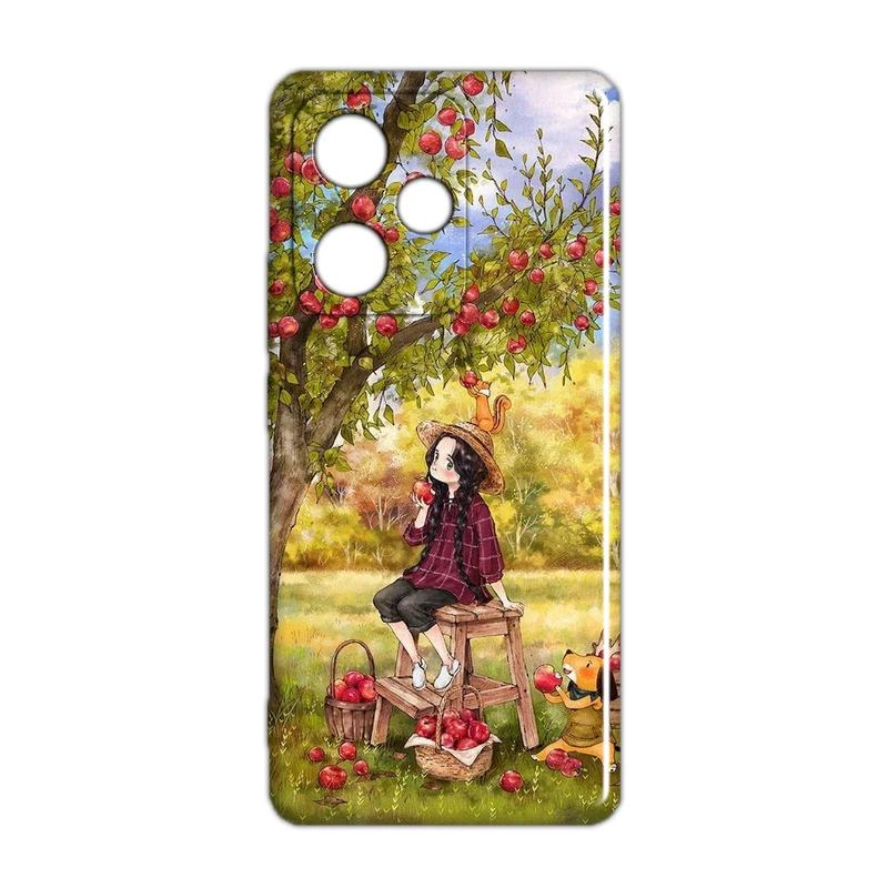 کاور مدل دخترانه کد 298 مناسب برای گوشی موبایل شیائومی Redmi 13