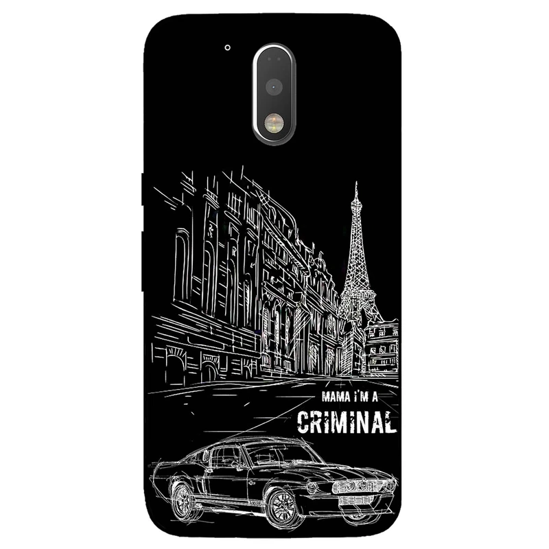 کاور مگافون طرح گنگ مدل 1890 مناسب برای گوشی موبایل موتورولا Moto G4 Plus