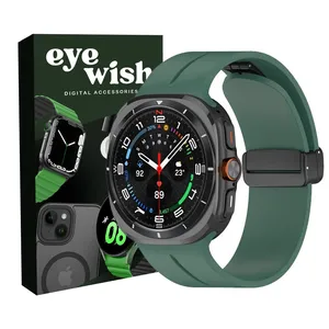 بند آی ویش مدل Magnetic Silicone مناسب برای ساعت هوشمند وونک S26 Ultra 49mm 